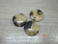 HBF590 Real Buffalo Horn 4-hole Button[Buttons] IRIS Additional Images