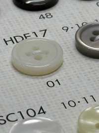 HDE17 DAIYA BUTTONS Impact Resistant HYPER DURABLE "" Series Shell-like Polyester Button "" DAIYA BUTTON Sub Photo