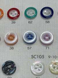 HDV8 DAIYA BUTTONS Impact Resistant HYPER DURABLE "" Series Shell-like Polyester Button "" DAIYA BUTTON Sub Photo