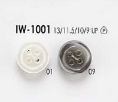 IW1001 Polyester Resin 4-hole Button