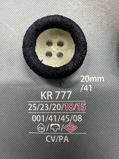 KR777 Cap And Close Post Combination Covered Button