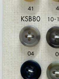 KSB80 Elegant Color Rich 4-hole Polyester Button DAIYA BUTTON Sub Photo