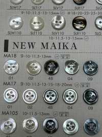 MA18 DAIYA BUTTONS Shell-like Polyester Button DAIYA BUTTON Sub Photo