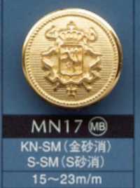 MN17 Metal Button DAIYA BUTTON Sub Photo