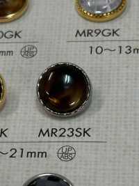 MR23SK Tortoiseshell-like Elegant Shirt / Blouse Buttons DAIYA BUTTON Sub Photo