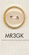 MR3GK Glamorous 2-hole Plastic Button For Shirts And Blouses