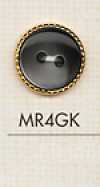 MR4GK Elegant 2-hole Plastic Button For Shirts