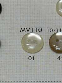 MV110 DAIYA BUTTONS Shell-like Polyester Button DAIYA BUTTON Sub Photo