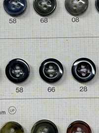 MY207 Adult Elegant 4-hole Polyester Button DAIYA BUTTON Sub Photo