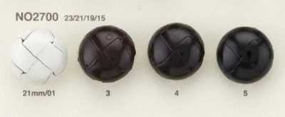 NO2700 Other Buttons Made Of Leather