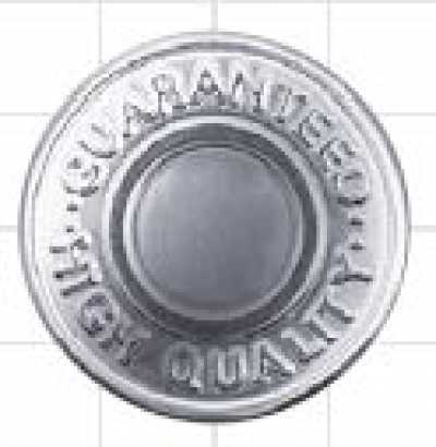 NP1 GHQ Fixed-Engraved Jeans Cap Snap Button Top