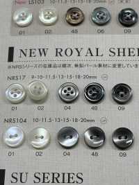 NRS17 DAIYA BUTTONS Shell-like Polyester Button DAIYA BUTTON Sub Photo