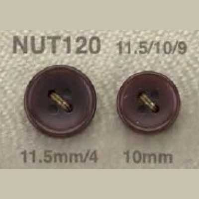 NUT120 Nut 4-hole Button
