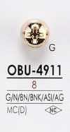 OBU4911 Screw Motif Metal Button