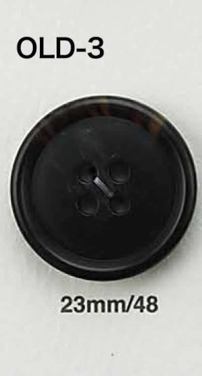 OLD3 Buffalo Horn Style Button