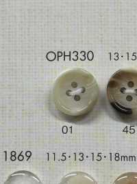 OPH330 Polyester Resin 4-hole Button Sub Photo