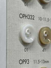 OPH332 Polyester Resin 4-hole Button Sub Photo