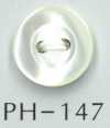 PH147 2-hole Recessed Shell Button