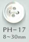 PH17 4-hole 17 Shell Button