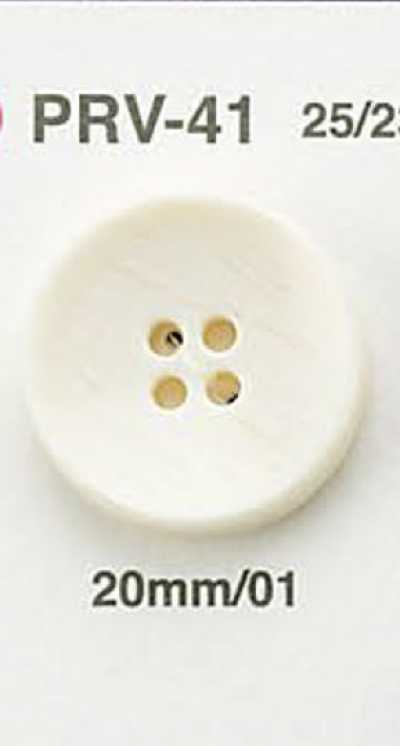 PRV41 Buffalo Horn Button