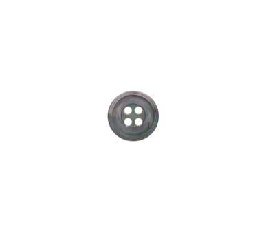 SB1015 Black Mother Of Pearl Shell 4-hole Button