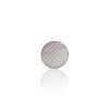 SB1029 Black Mother Of Pearl Shell/Brass Circular Ring Shank Button