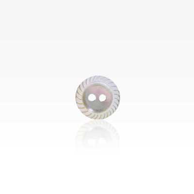Black Mother Of Pearl Shell 2-hole Button