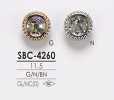 SBC4260 Crystal Stone Button