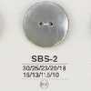 SBS2 Black Mother-of-pearl Shell 2-hole Button