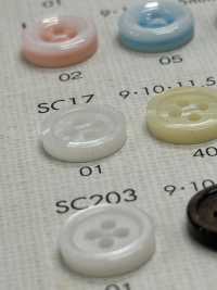 SC17 DAIYA BUTTONS Impact Resistant HYPER DURABLE "" Series Shell-like Polyester Button "" DAIYA BUTTON Sub Photo