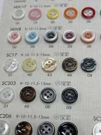 SC17 DAIYA BUTTONS Impact Resistant HYPER DURABLE "" Series Shell-like Polyester Button "" DAIYA BUTTON Sub Photo