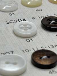 SC204 DAIYA BUTTONS Impact Resistant HYPER DURABLE "" Series Shell-like Polyester Button "" DAIYA BUTTON(DAIYA BUTTON) Sub Photo