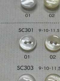 SC301 DAIYA BUTTONS Shell-like Polyester Button DAIYA BUTTON Sub Photo