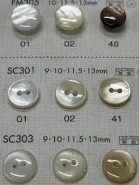 SC301 DAIYA BUTTONS Shell-like Polyester Button DAIYA BUTTON Sub Photo