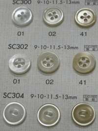 SC302 DAIYA BUTTONS Shell-like Polyester Button DAIYA BUTTON Sub Photo