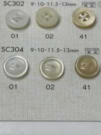 SC304 DAIYA BUTTONS Shell-like Polyester Button DAIYA BUTTON Sub Photo