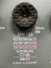 SFN150 Eyelet Cloth Button
