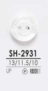 SH2931 Shirt Buttons For Dyeing