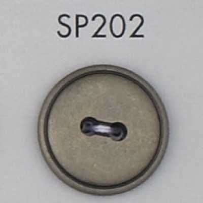 SP202 ABS Resin Plated Button