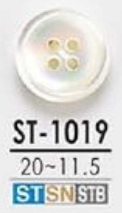 ST1019 Takase Shell 4-hole Glossy Button