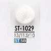 ST1029 Takase Shell/Brass Half-Circular Ring Shank Button