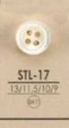 STL17 Natural Material Thick 4- Shell Shell Button