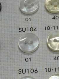 SU104 DAIYA BUTTONS Shell-like Polyester Button DAIYA BUTTON Sub Photo