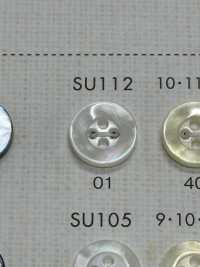 SU112 DAIYA BUTTONS Shell-like Polyester Button DAIYA BUTTON Sub Photo