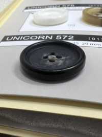 UNICORN572 [Buffalo Style] 4 Holes Button With Border NITTO Button Sub Photo