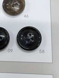 UNICORN775 [Buffalo Style] 4-hole Button With Border And Gloss NITTO Button Sub Photo