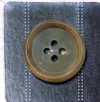 UNT2 [Nut Style] 4-hole Button With Border, No Gloss