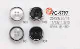 VC9797 Dyeing Shell-style Cap And Close Post Button
