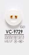 VC9729 Two-Hole Eyelet Button For Dyeing