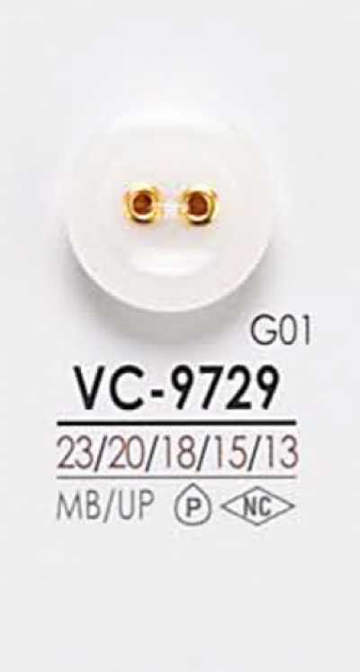VC9729 Two-Hole Eyelet Button For Dyeing